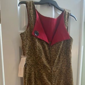 NWT Bettie Page Animal Print Dress